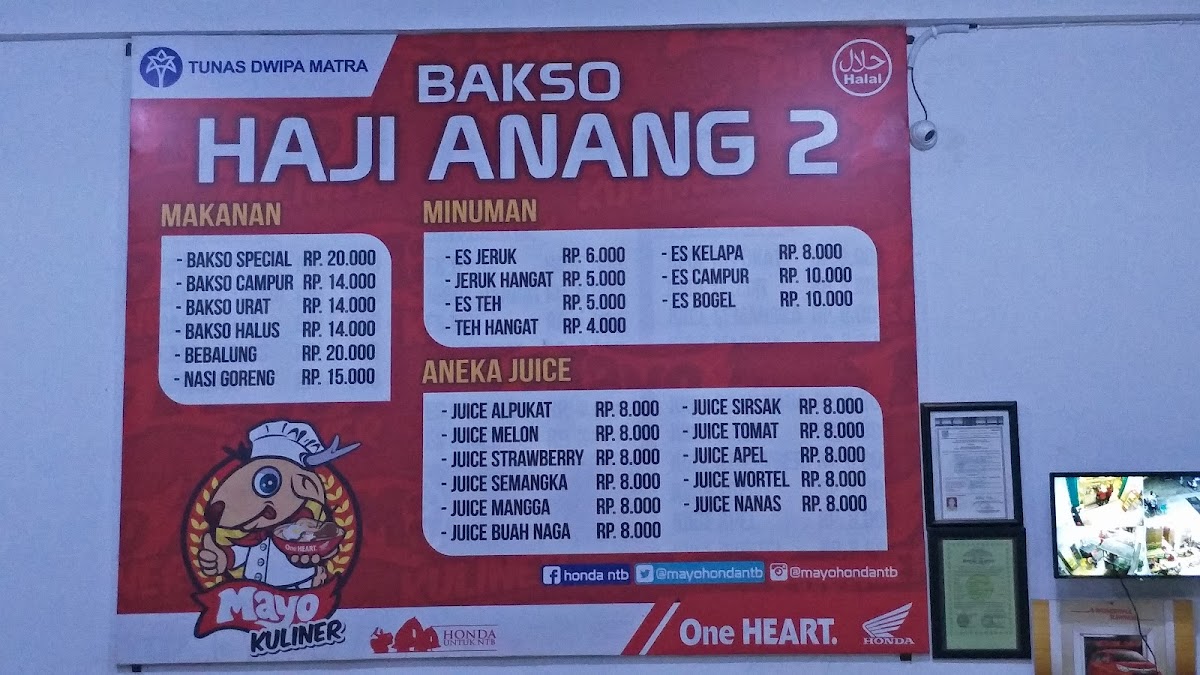 Menu Bakso Haji Anang 2-7